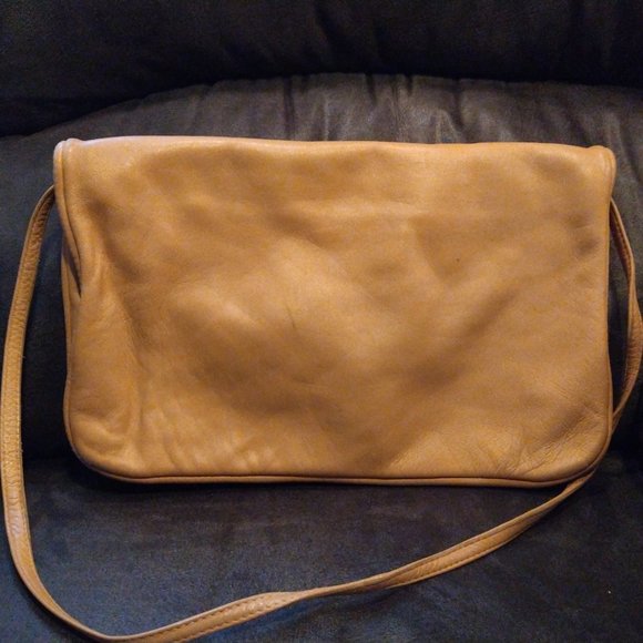 VINTAGE CHARLES KLEIN - MADE IN ITALY - BEIGE WITH BROWN ACCENTS - Picture 2 of 10